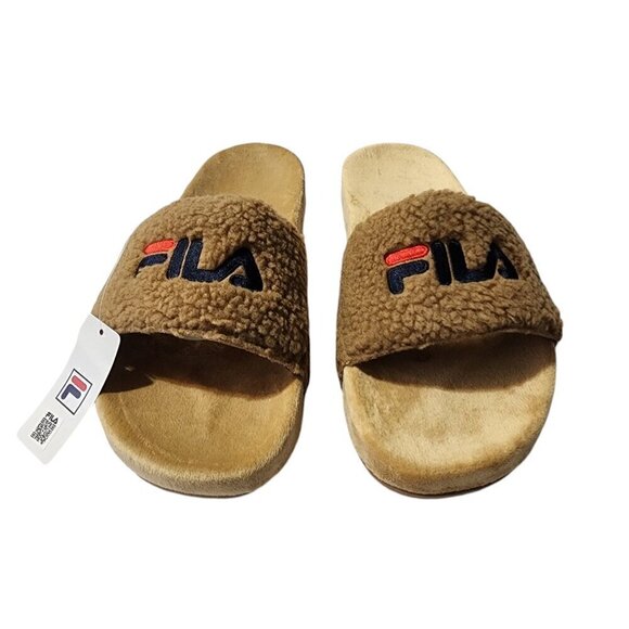 Fila Fuzzy Drifter Womens Slide Sandals Size 9 - Picture 8 of 11